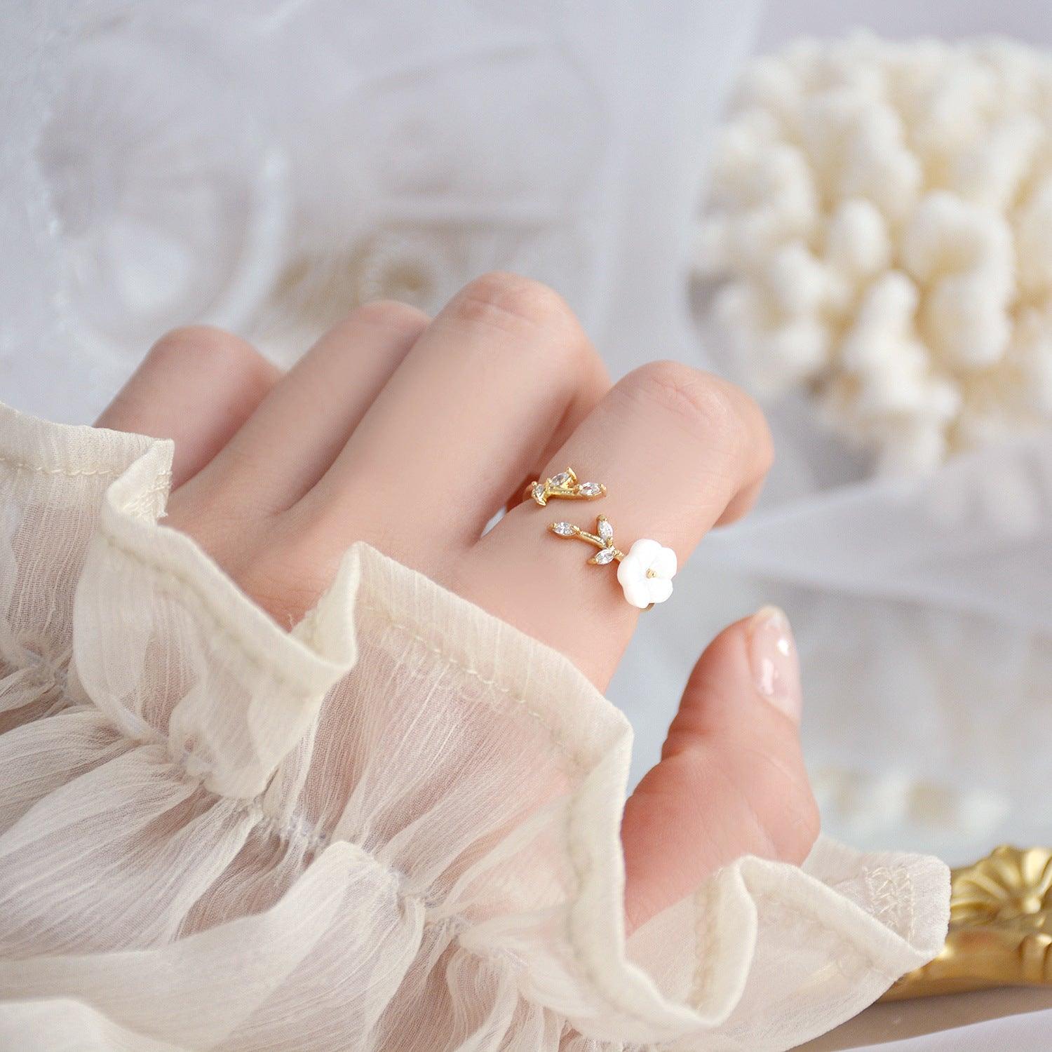 Floral Ring Set