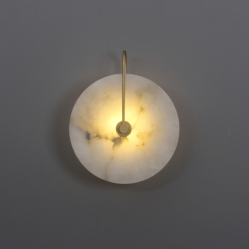 Alabaster LED-Wandleuchte