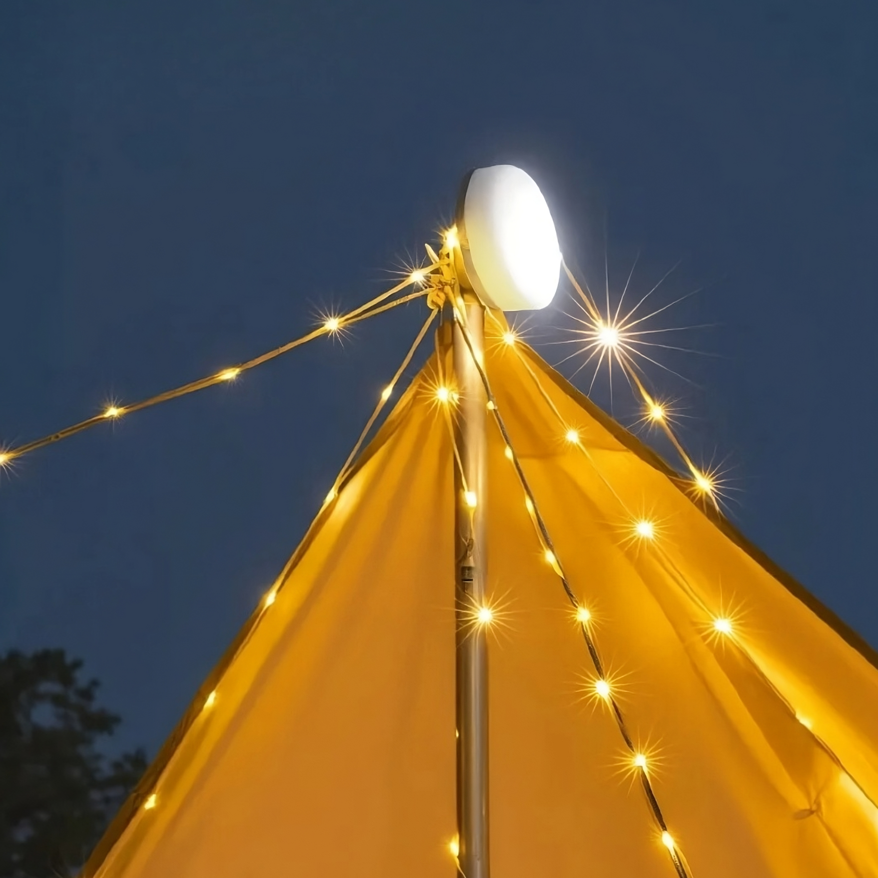 Lanterne de camping LED étanche avec bande lumineuse de 10 m