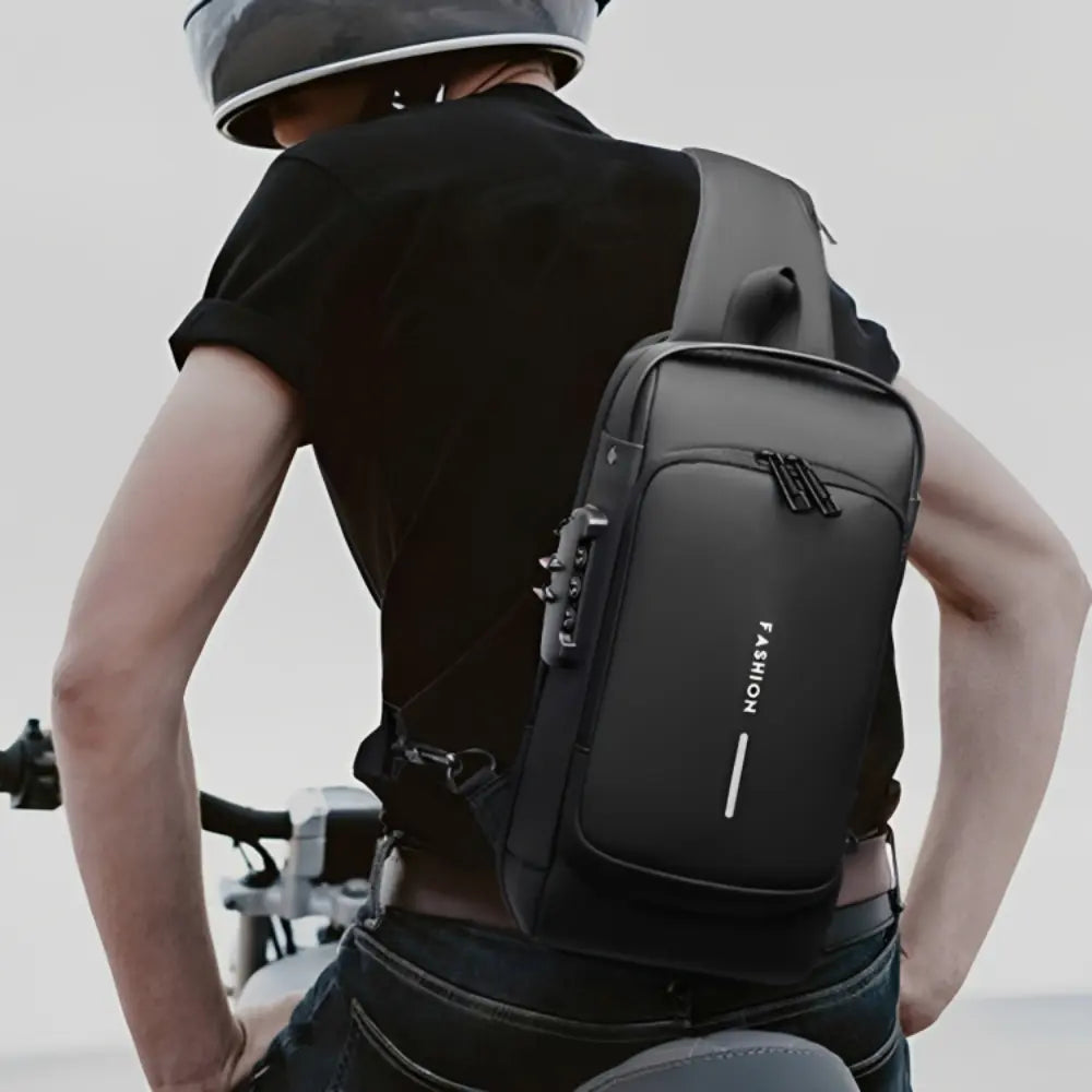 AeroShield™ | Vandtæt tyverisikker crossbody taske til mænd