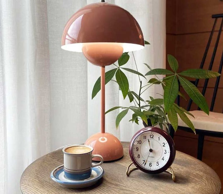 Æstetisk Mid Century Mushroom Lamp