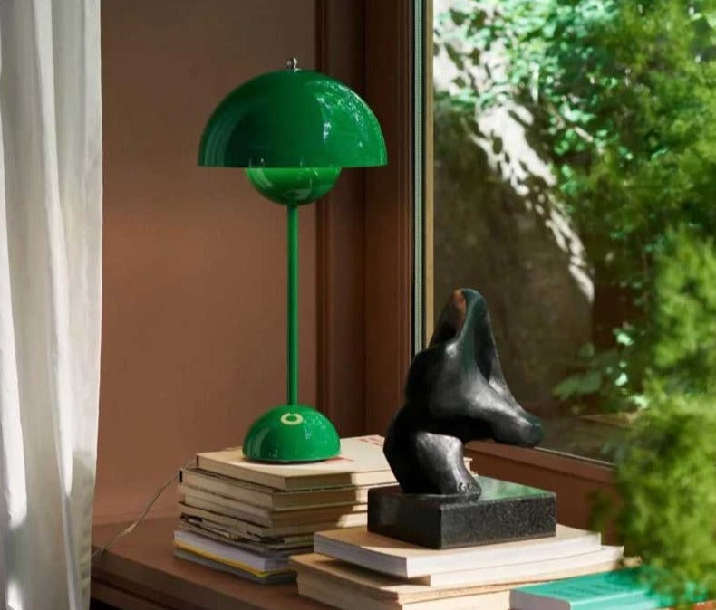 Æstetisk Mid Century Mushroom Lamp