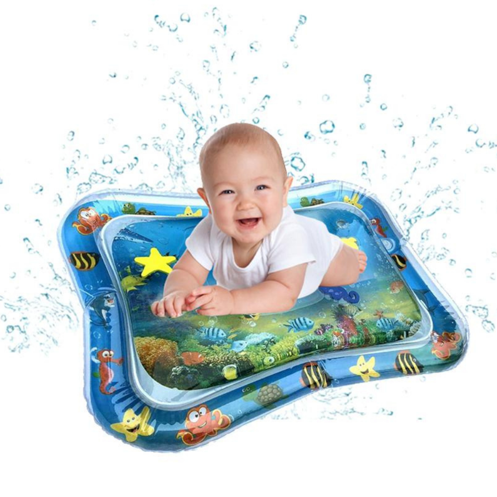 Water Play™ - Udforsk vand uden spild - legemåtte med vand