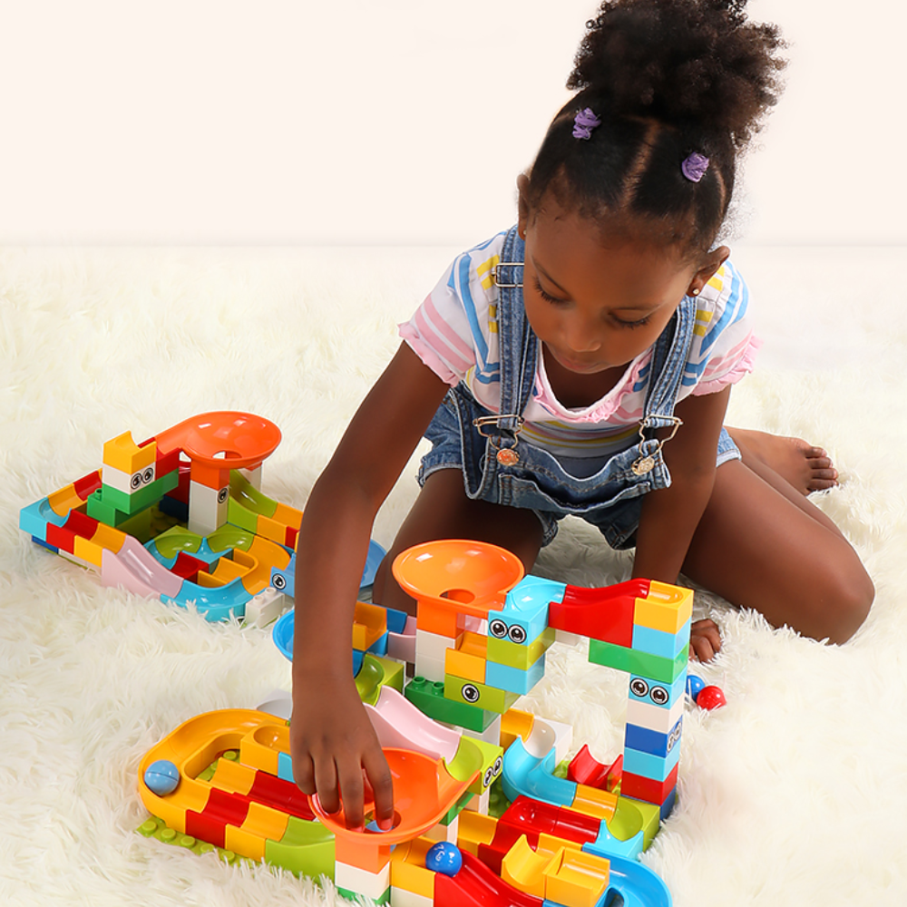 Blocks Marble Track™ – Erstellen Sie Ihre eigene Rennstrecke – Marble Coulisse