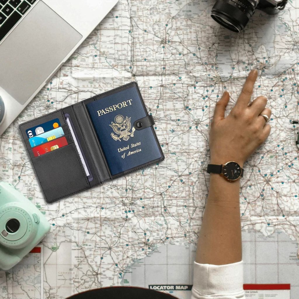 AirTag Passport Wallet