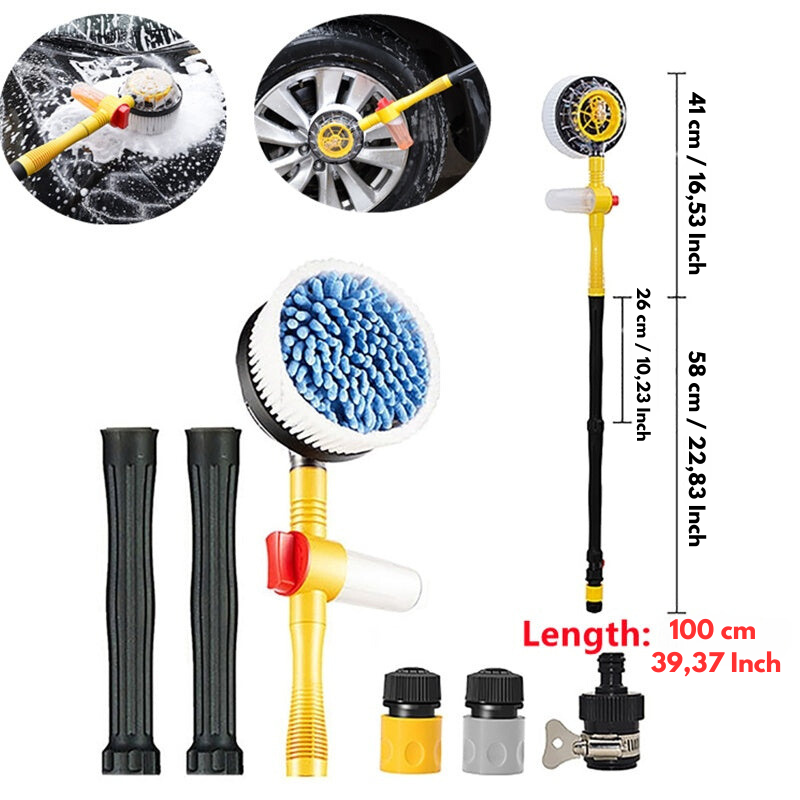 Car cleaning brush