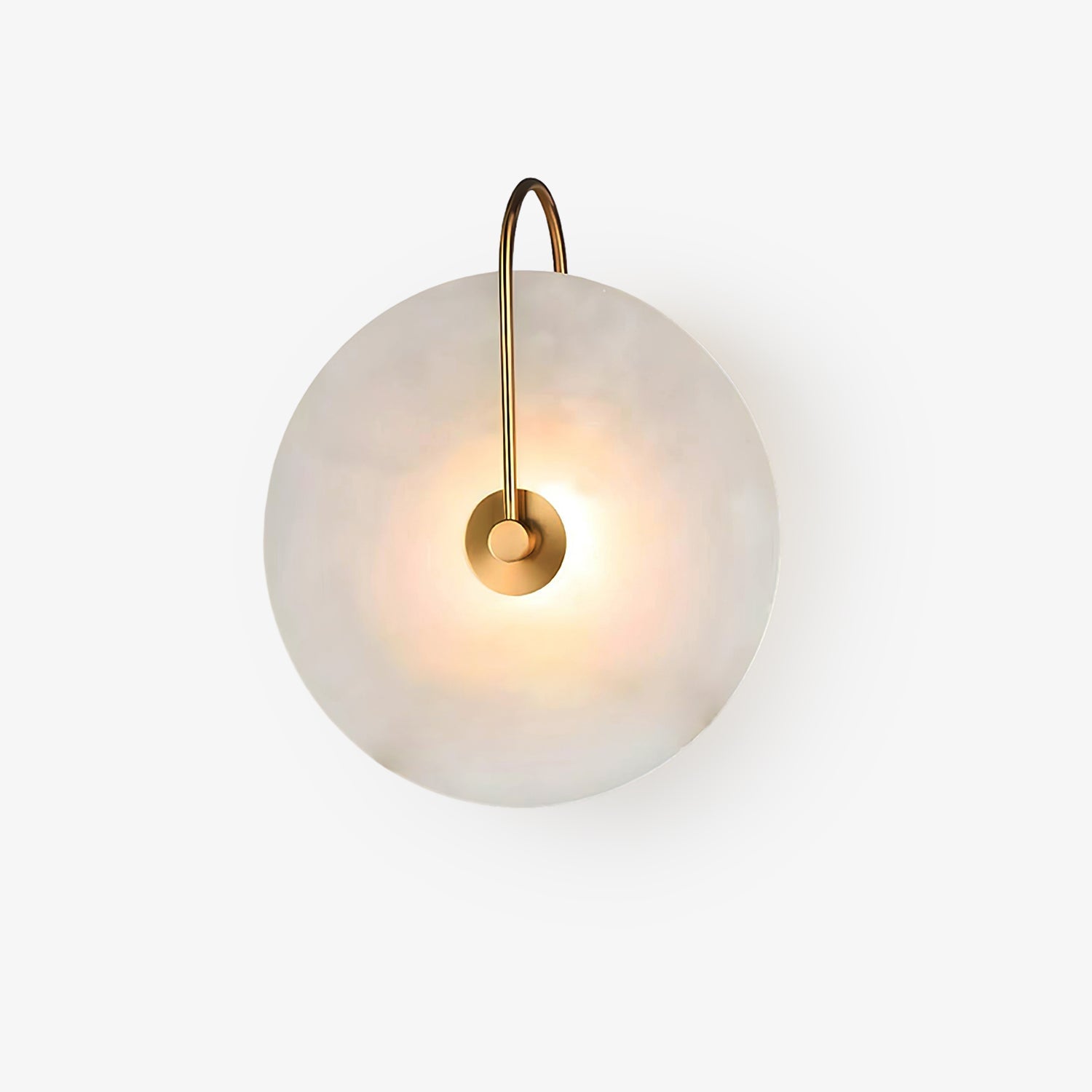 Alabaster LED-Wandleuchte