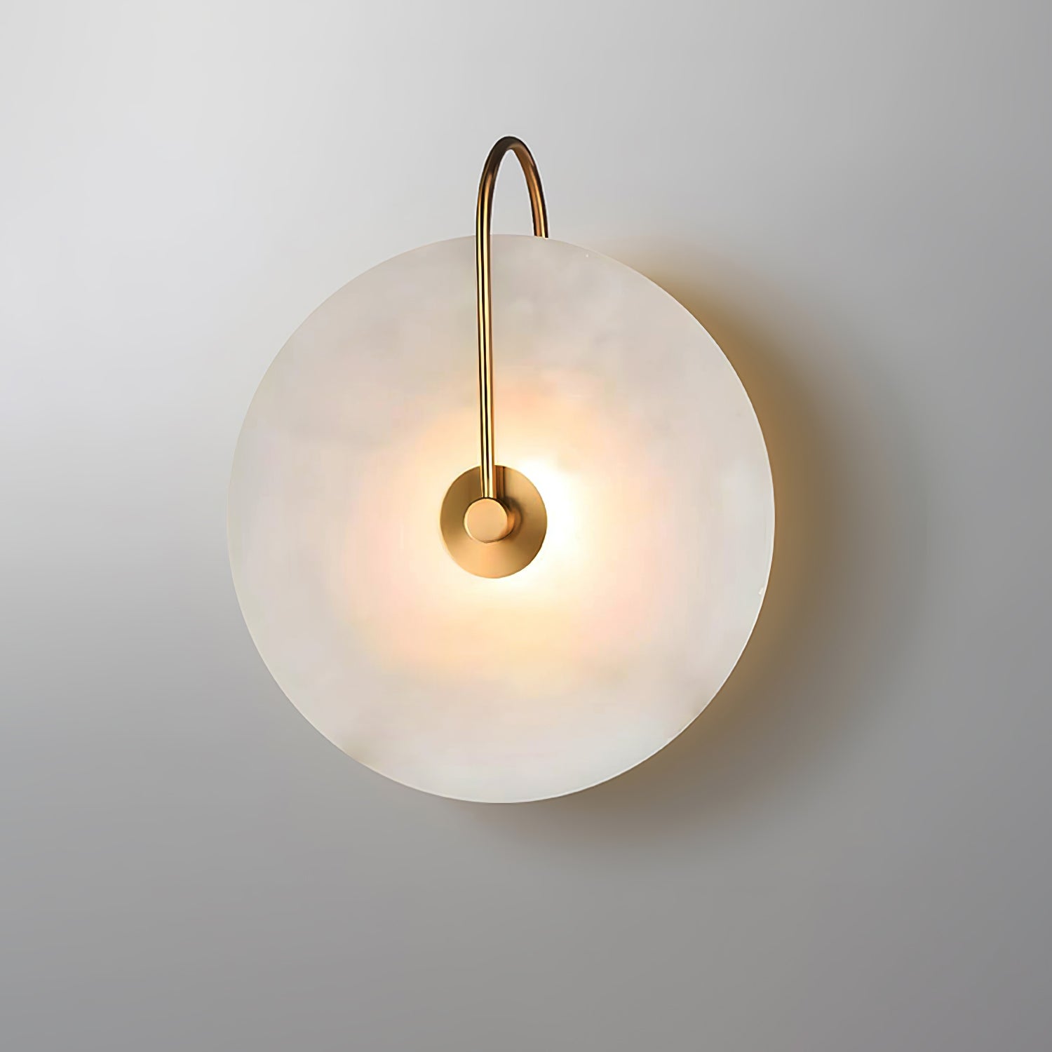 Alabaster LED-Wandleuchte