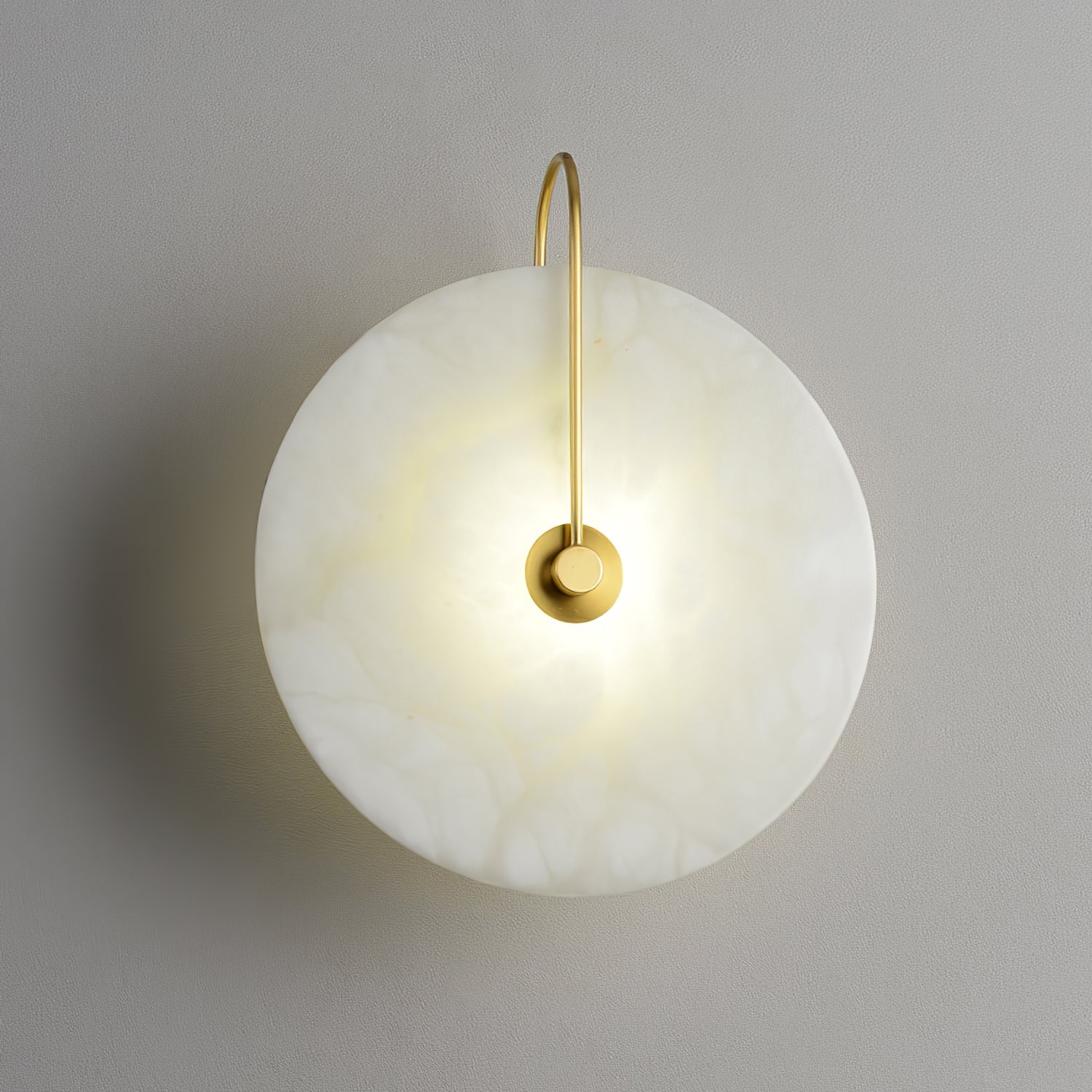 Alabaster LED-Wandleuchte