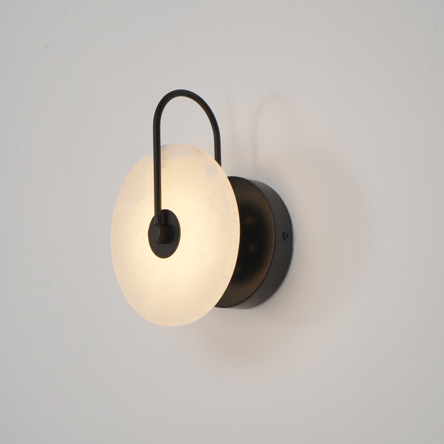 Alabaster LED-Wandleuchte