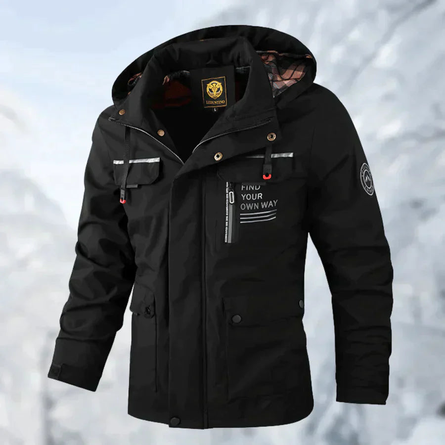 Alaska - Veste coupe-vent et imperméable pour hommes pour le printemps et l'automne