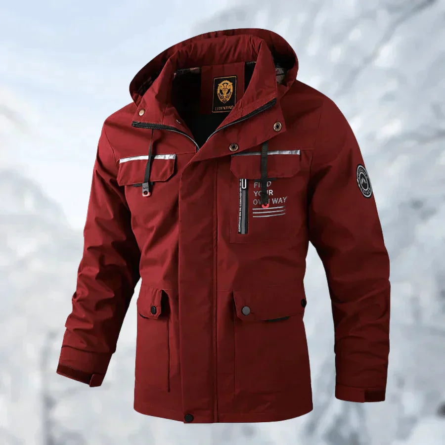 Alaska - Veste coupe-vent et imperméable pour hommes pour le printemps et l'automne