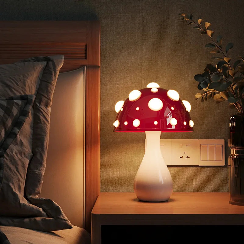 MysticShroom - Amanita Paddenstoel Lamp