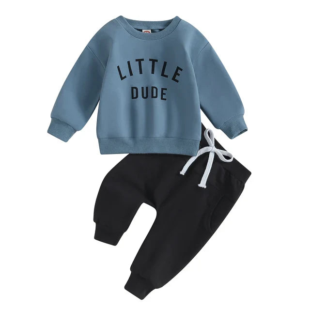 Mini Fashion™ - Tuff "Little Dude" jogging - Träningsoverall i bomull