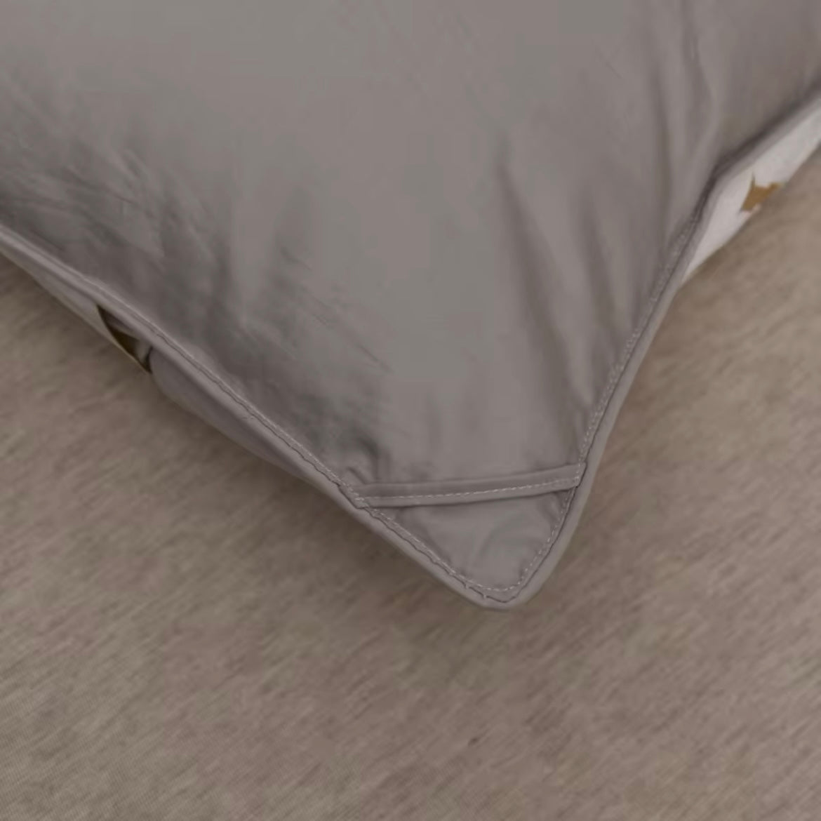 Couette en duvet d'oie gris Splendore