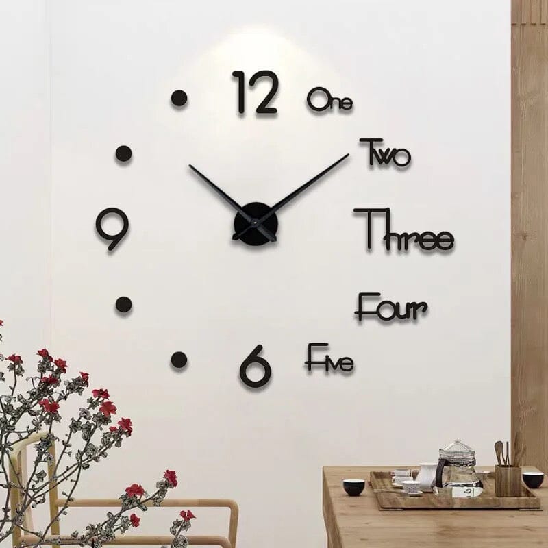 Dotted 3D Decorative Wall Clock