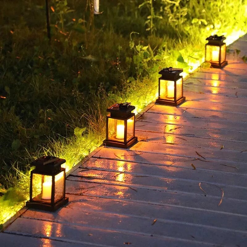 Solar Palace Lantern Garden Lamps