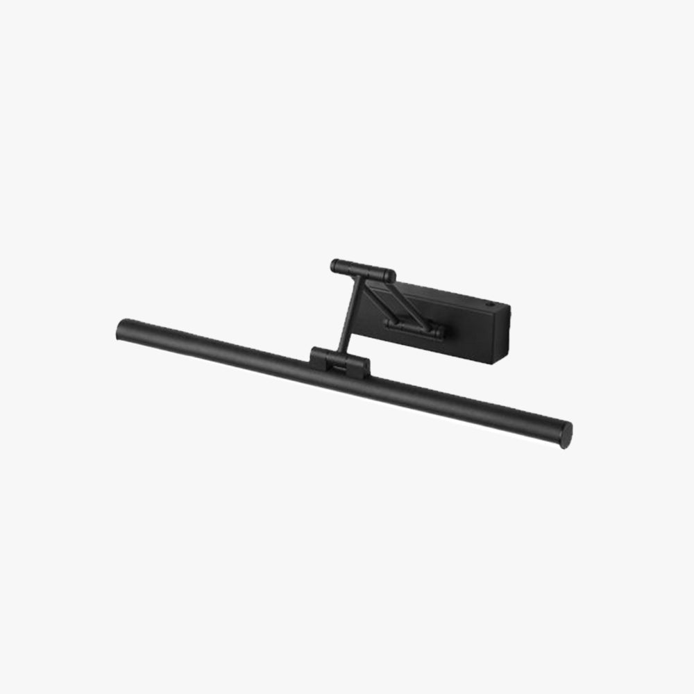 Edge Minimalistische LED-Wandleuchte, Schwarz/Weiß, für den Innenbereich, Badezimmer, Metall