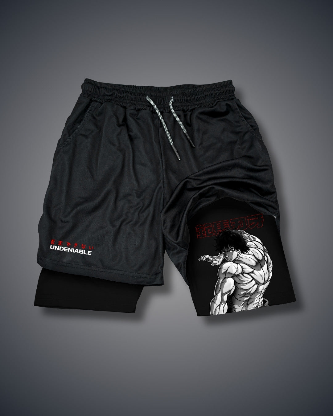 Anime Gym Prestatie Shorts |