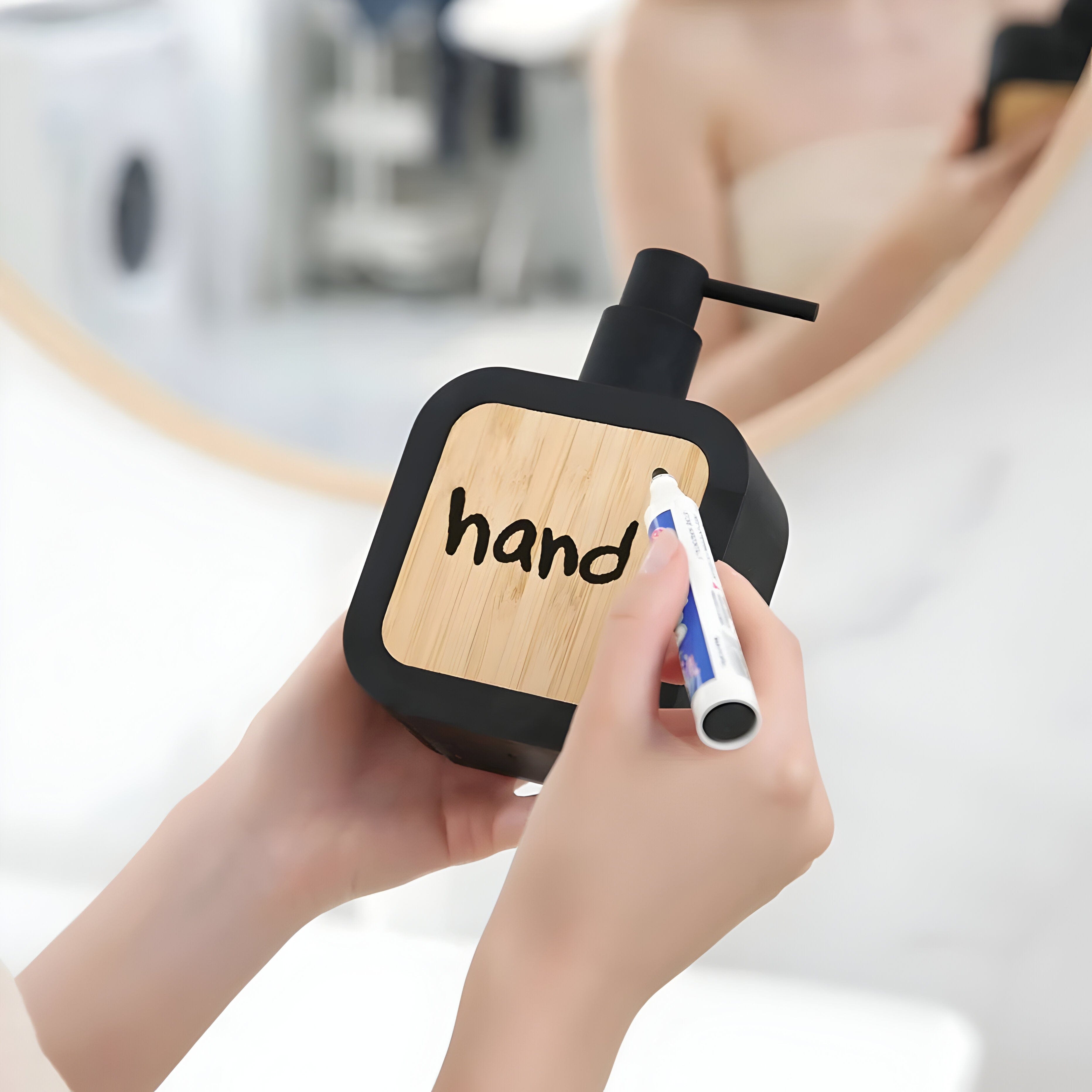 Bamboe Design Handzeepdispenser