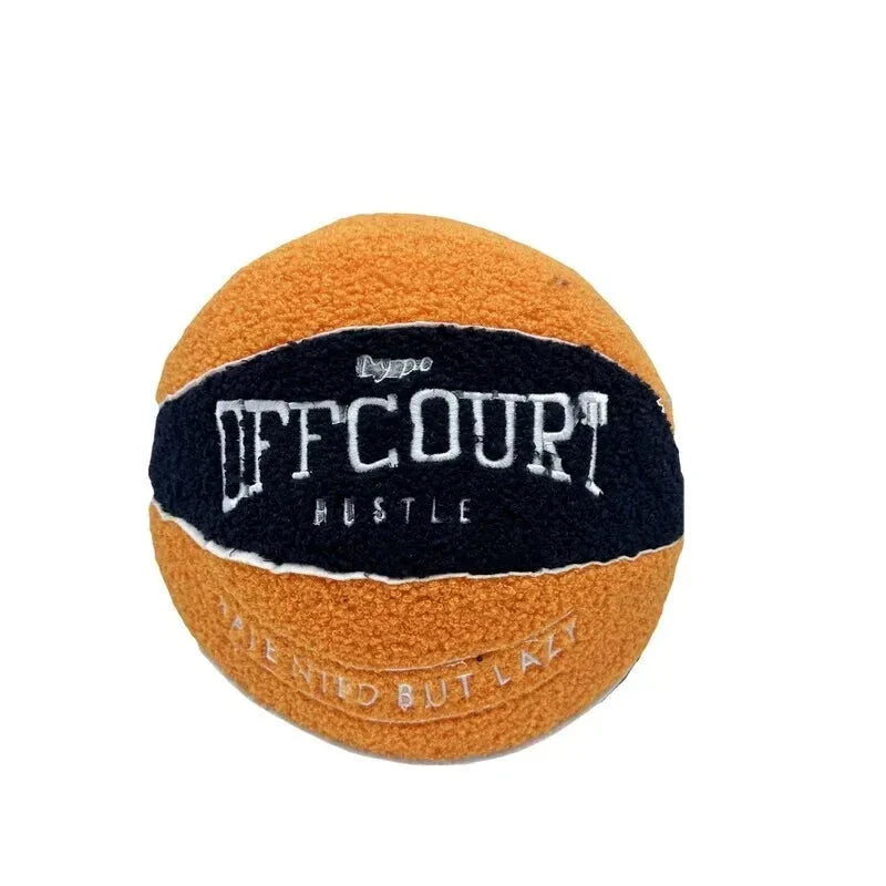 Oreiller en peluche de basket-ball – Doux et moelleux – Enfants et adultes – Cadeau d'anniversaire