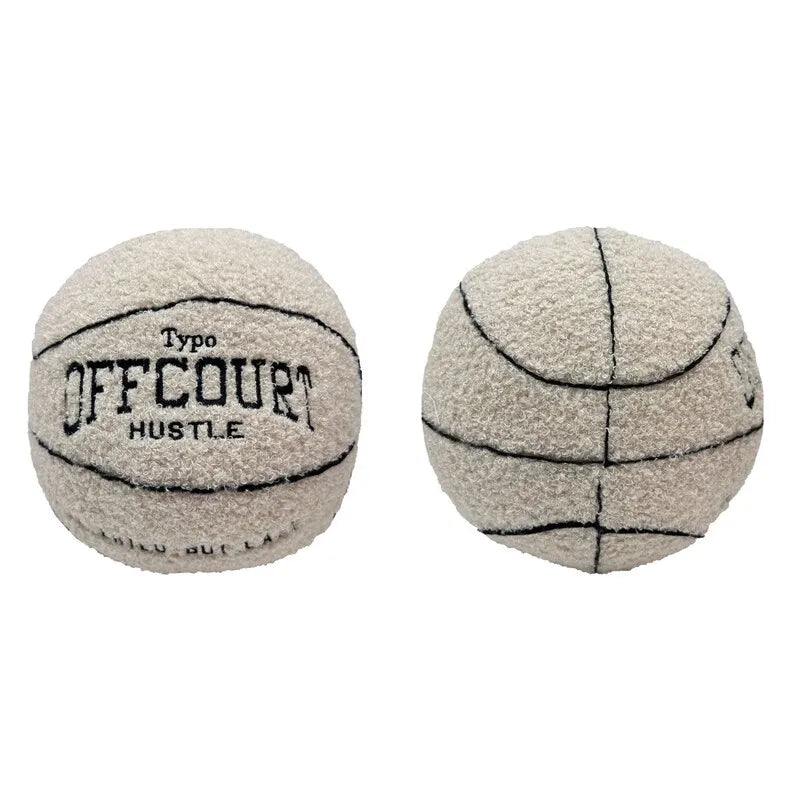 Oreiller en peluche de basket-ball – Doux et moelleux – Enfants et adultes – Cadeau d'anniversaire