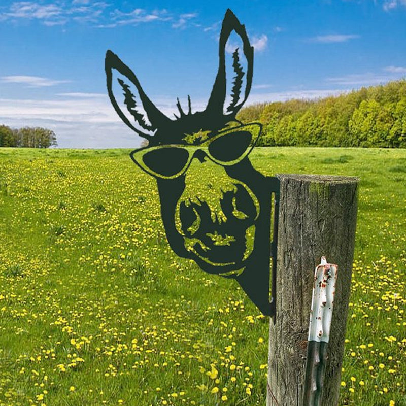 Decoración de Granja - PeepFarm - Diseño de Animales Realistas - Garden Metal Art