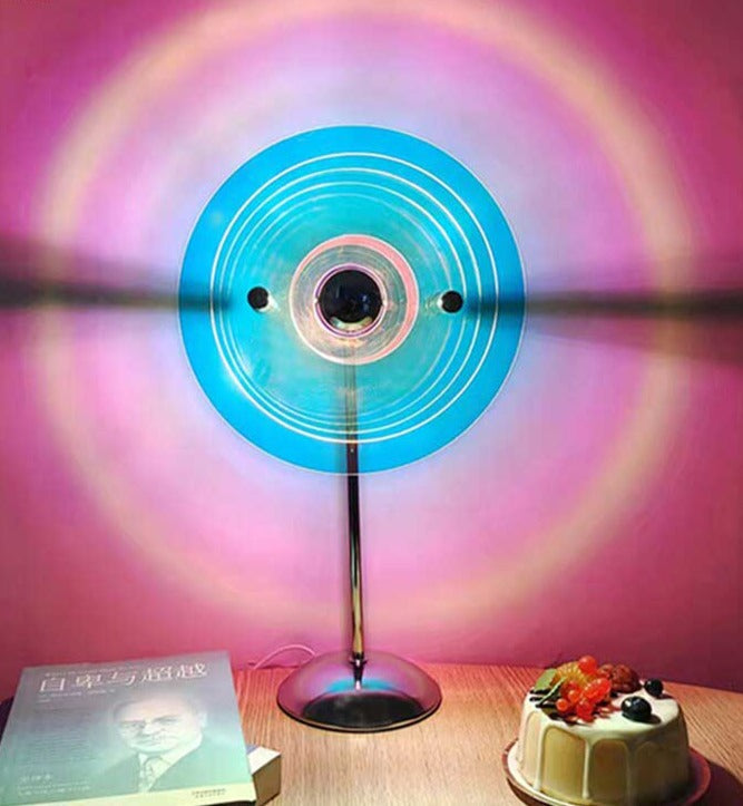 Bauhaus-inspirert retro Aura-lampe