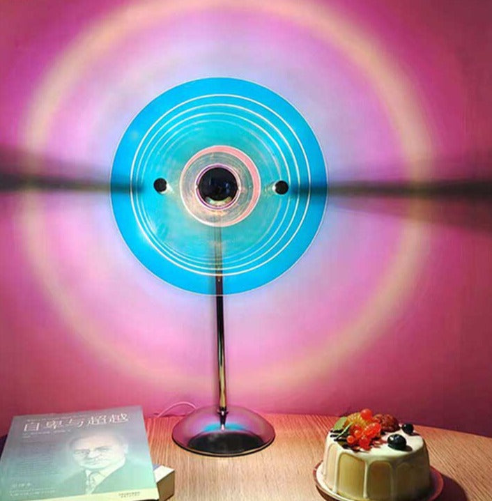 Bauhaus-inspirert retro Aura-lampe