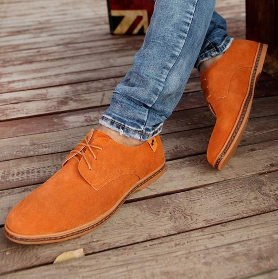 Bernard - Elegant suede shoes for men