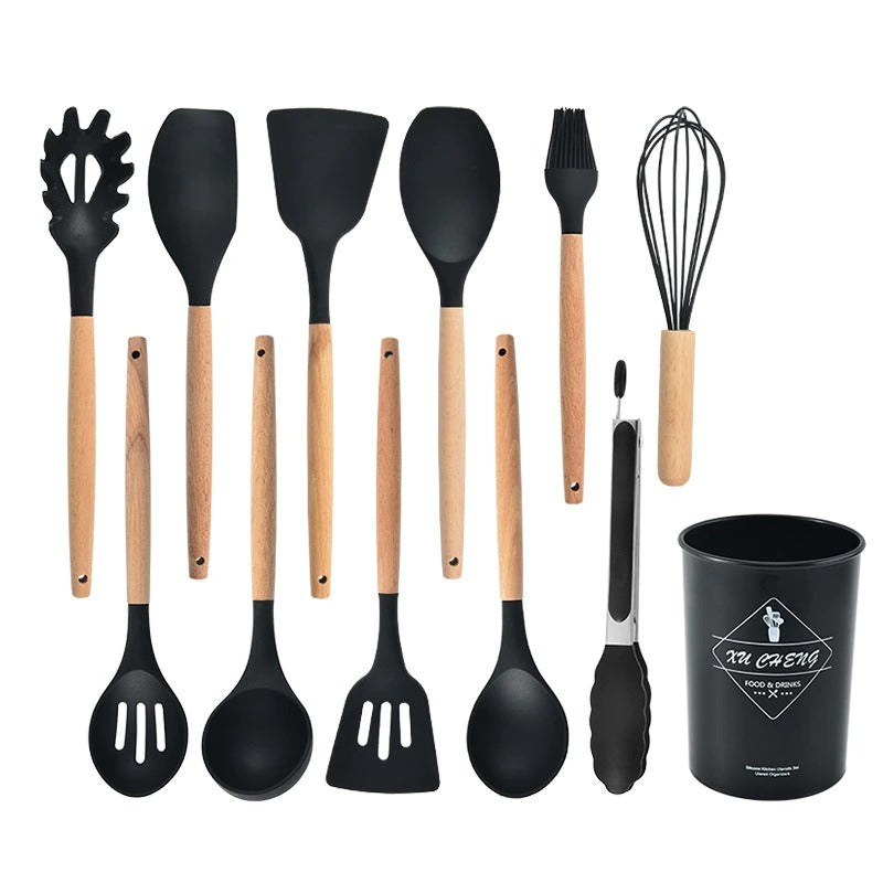 Set di utensili in silicone