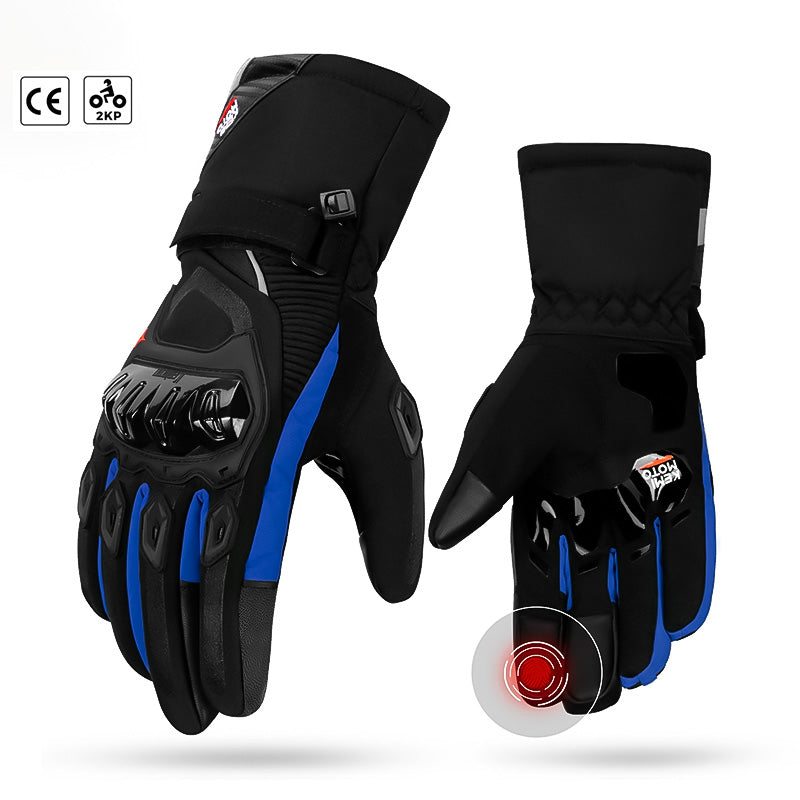 Wasserdichte Winter-Motorradhandschuhe | CE- und 2KP-Zulassung