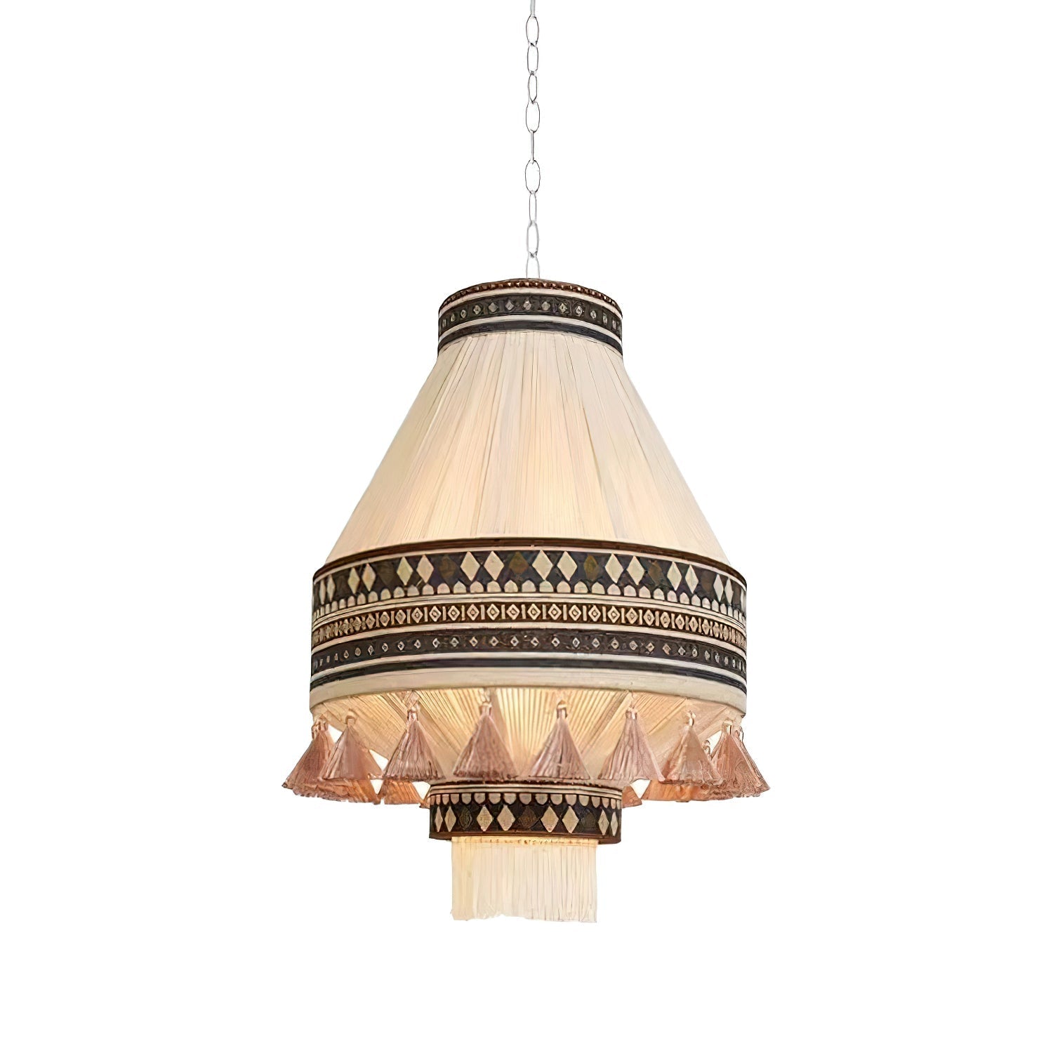 Bohemian – Pendant lamp with fringes