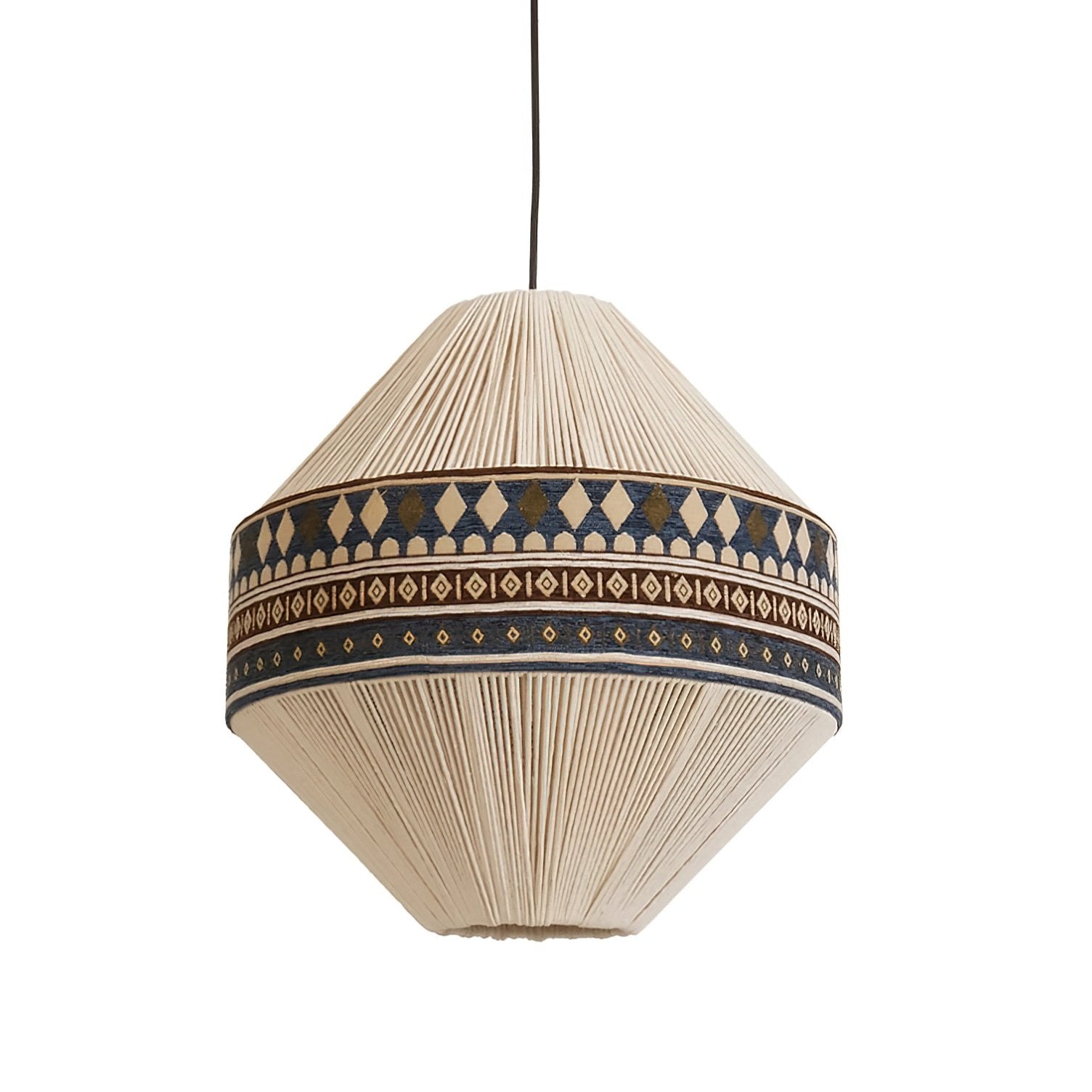 Bohemian – Lampada a sospensione con frange