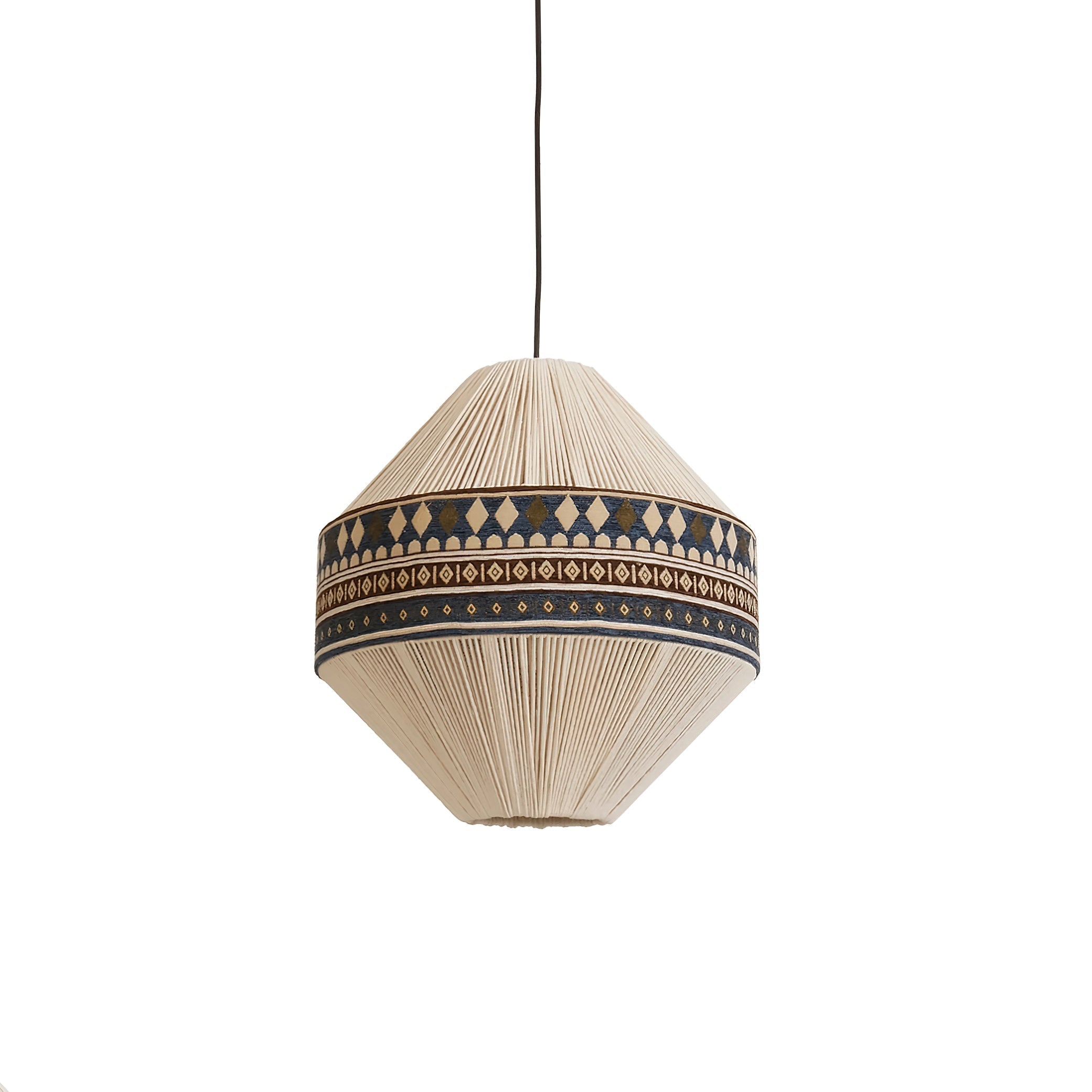 Bohemian – Lampada a sospensione con frange