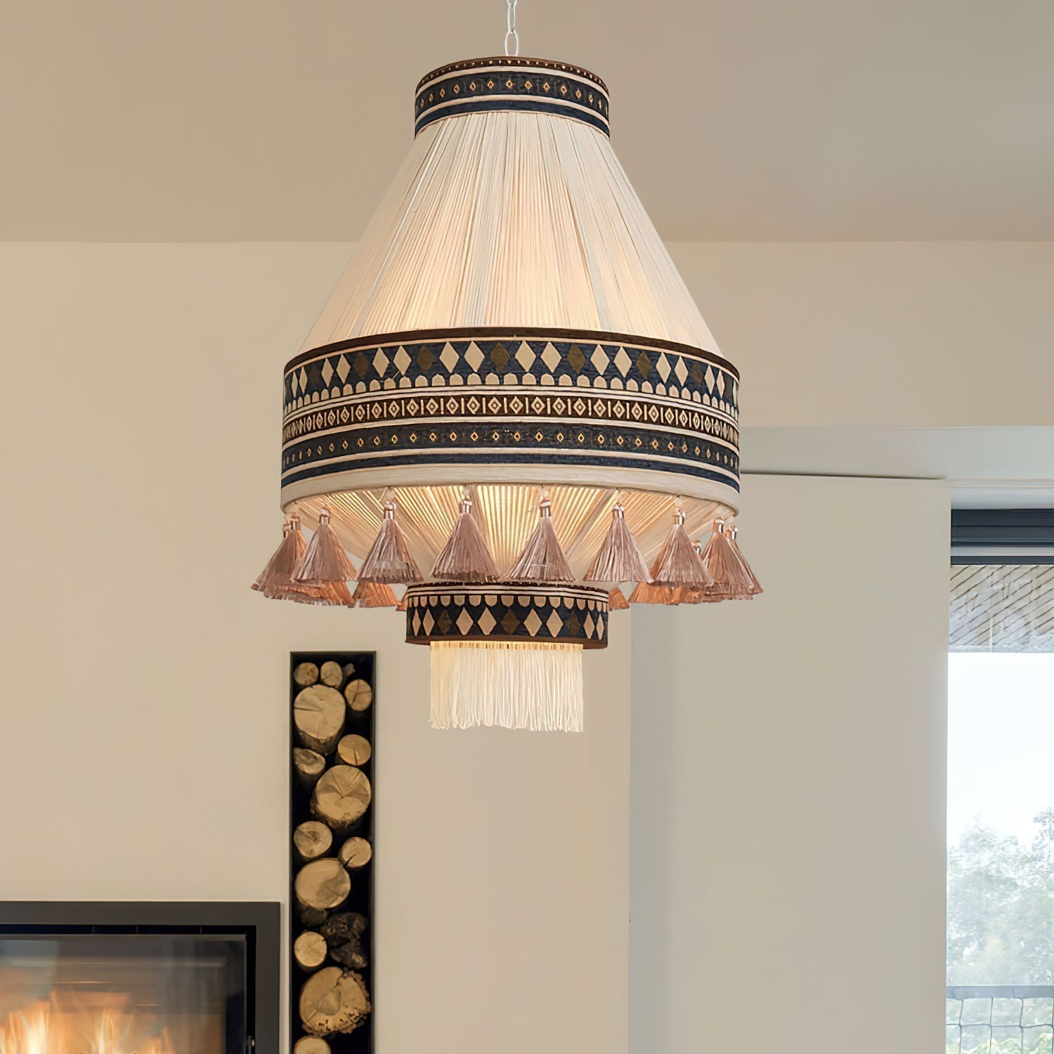 Bohemian – Hanglamp met franjes