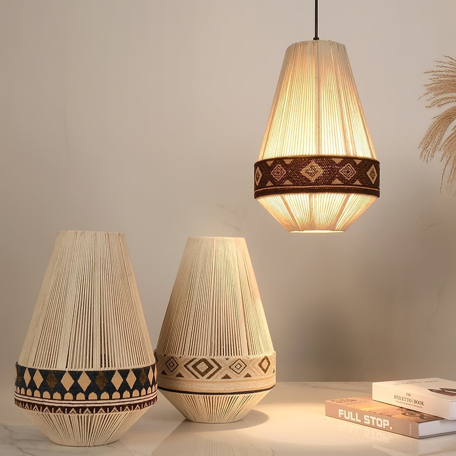 Bohemian – Pendant lamp with fringes