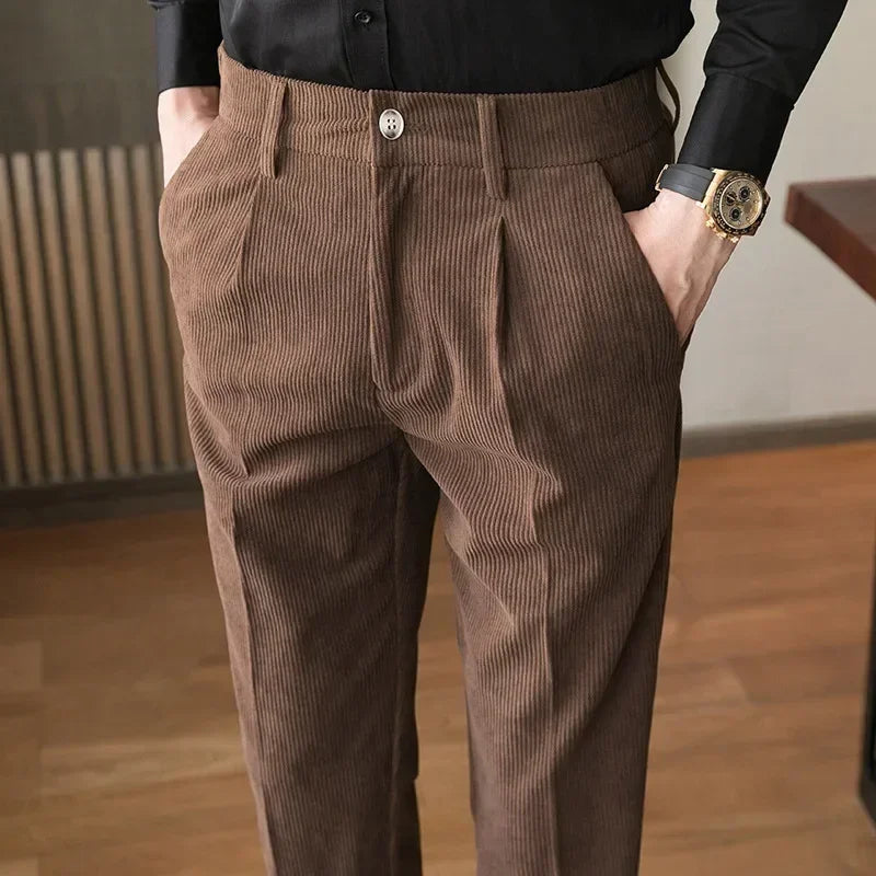 Men’s Classic Corduroy Trousers/Pants