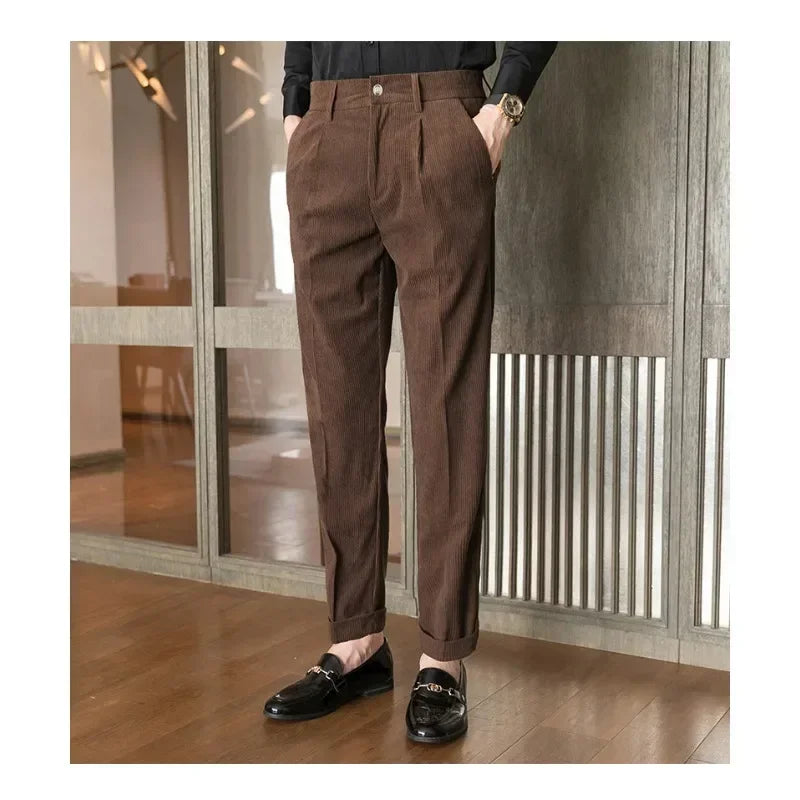 Men’s Classic Corduroy Trousers/Pants