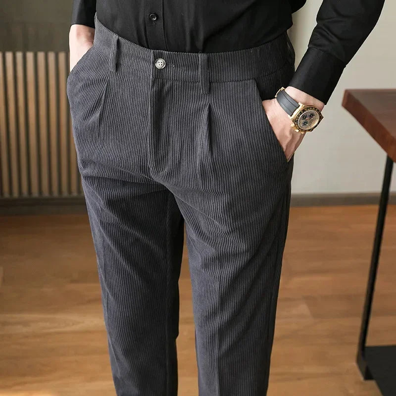 Men’s Classic Corduroy Trousers/Pants