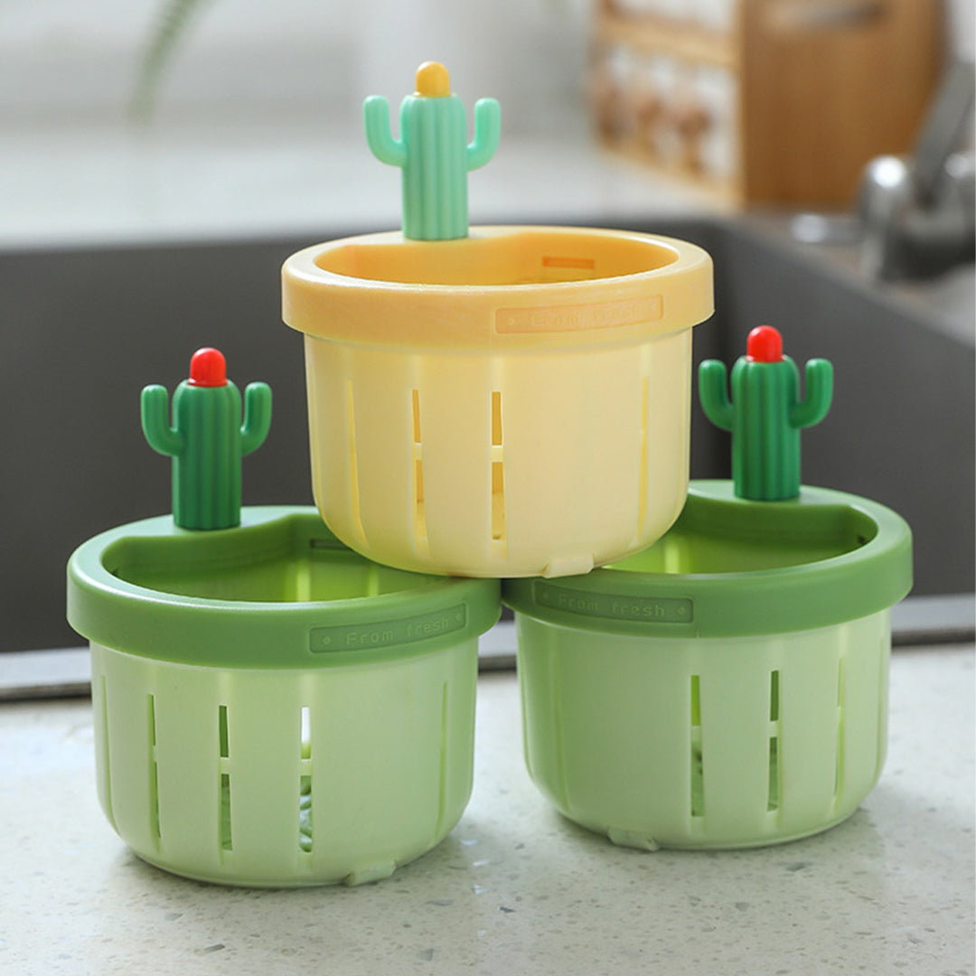 DesignTod™ Cactus Schmutzfreier Abfluss für das Waschbecken (3er-Set)