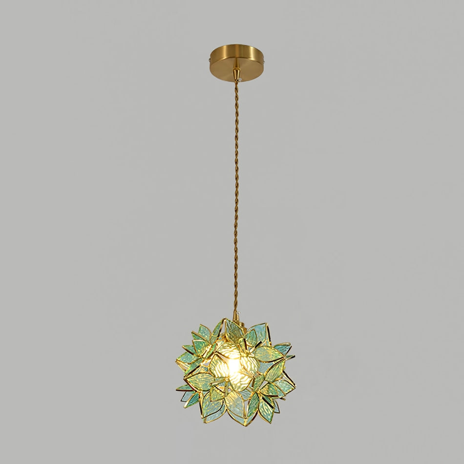 Capiz pendant light