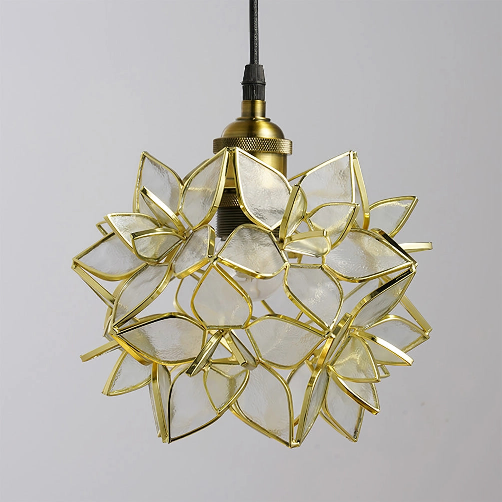 Capiz pendant light