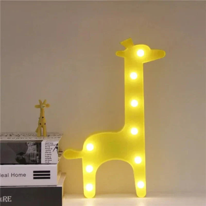 SafariLumina - Animal Table Lamp