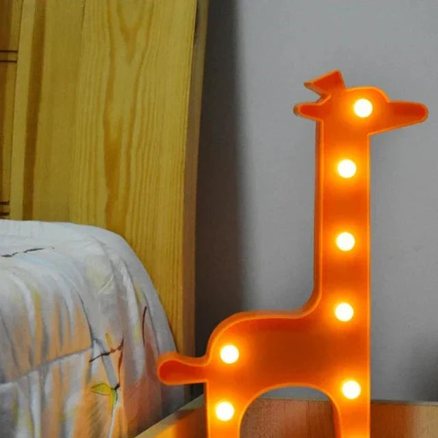 SafariLumina - Lampe de table en forme d'animaux