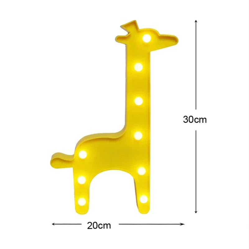 SafariLumina - Tier-Tischlampe