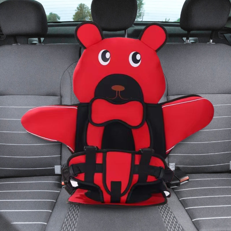 Child Car Protection Cushion Seat Bear