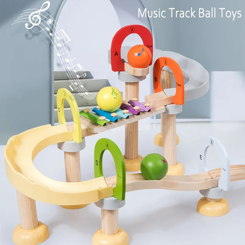 Music Marble Track™ – Montessori-Melodien – Sinnesspielzeug