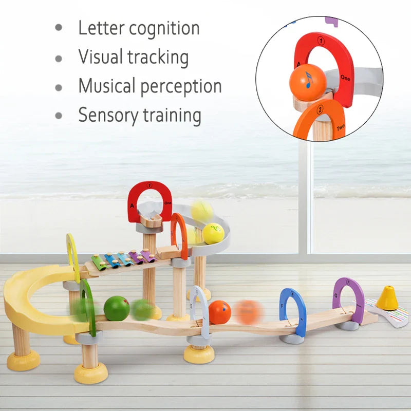 Music Marble Track™ – Montessori-Melodien – Sinnesspielzeug