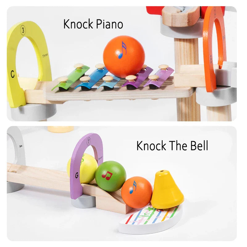 Music Marble Track™ – Montessori-Melodien – Sinnesspielzeug